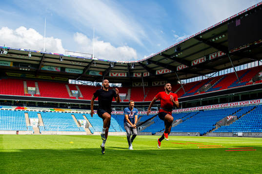 Haitam Aleesami of the Norwegian national football team