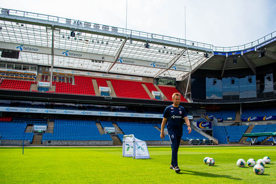 Martin Sjögren, head coach of the Norwegian women’s