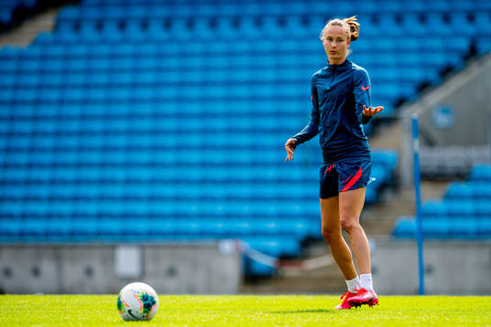 Caroline Graham Hansen of the Norwegian national football