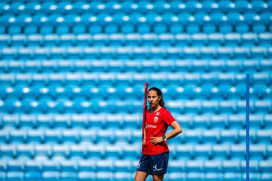 Ingrid Moe Wold of the Norwegian national football team