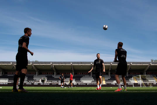 Bläddra bland fler bilder av Fotboll, Allsvenskan, Häcken, Träning 