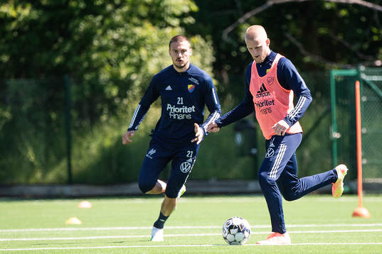 Erik Berg och Kalle Holmberg