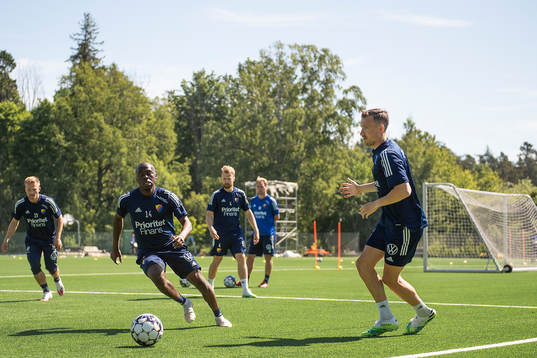 Edward Chilufya och Fredrik Ulvestad