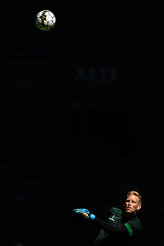 Målvakt David Ousted