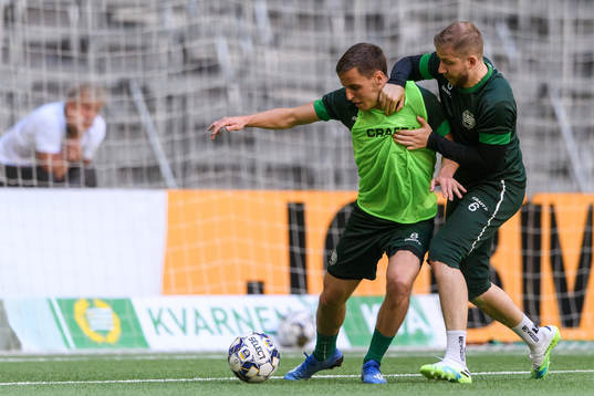 Jeppe Andersen och Darijan Bojanic