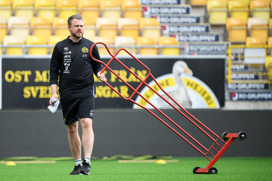Manager Jimmy Thelin