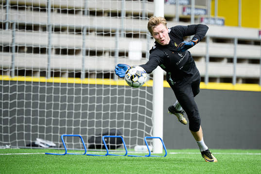 Målvakt Mathias Dyngeland