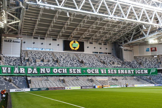 En baderoll på läktaren