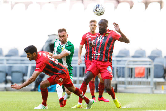 Hammarbys Muamer Tankovic mot Östersunds Rewan Amin och
