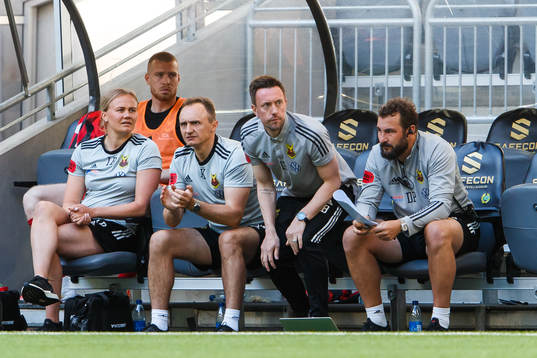 Östersunds tränare Ian Burchnall