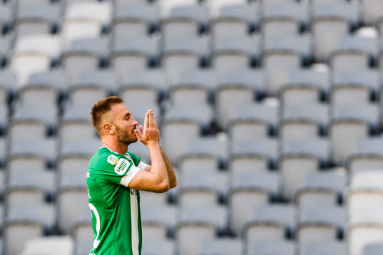 Hammarbys Muamer Tankovic jublar