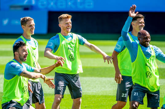 Behrang Safari, Sören Rieks, Anders Christiansen, Marcus