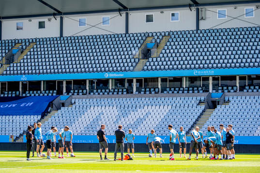 Spelarna på Eleda Stadion