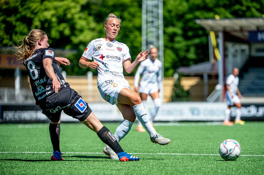 Växjös Emelie Henriksen mot Rosengårds Hanna Bennison