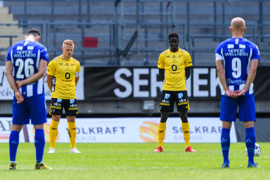 Elfsborgs Per Frick och Joseph Okumu