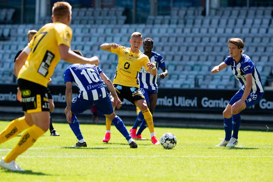 Elfsborgs Jesper Karlsson och IFK Göteborgs August