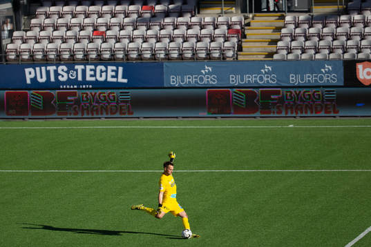 Örebros målvakt Oscar Jansson