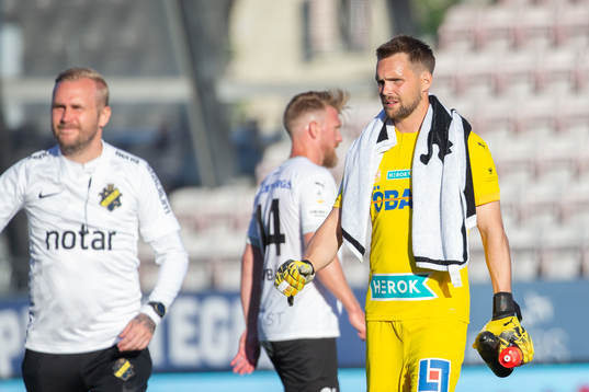 Örebros målvakt Oscar Jansson
