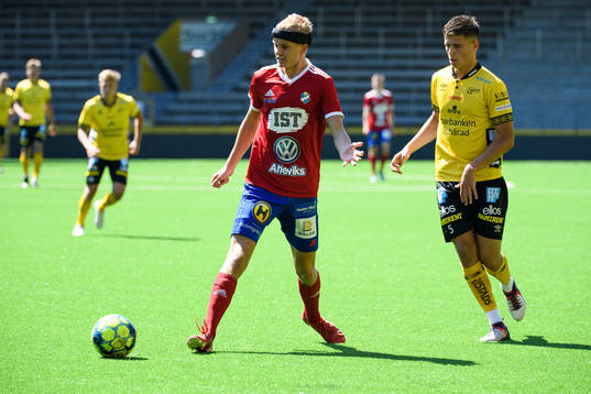 Östers Simon Wibrån och Elfsborgs Besfort Zeneli
