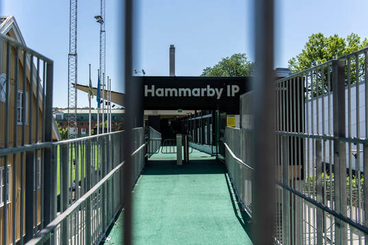 Exteriör vy av Hammarby IP