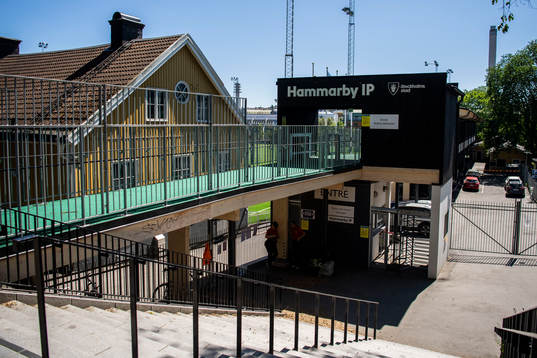 Exteriör vy av Hammarby IP