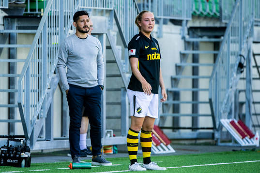 Hammarbys tränare Pablo Pinones-Arce