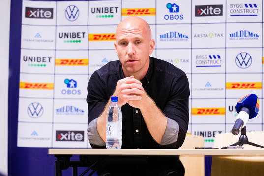 Sirius tränare Henrik Rydström