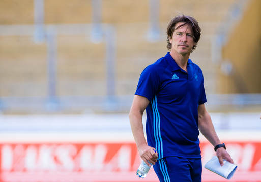 Djurgårdens tränare Thomas Lagerlöf