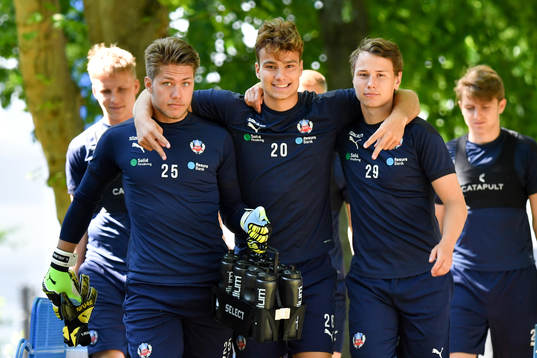 Bläddra bland fler bilder av Fotboll, Allsvenskan, Helsingborg, Träning 