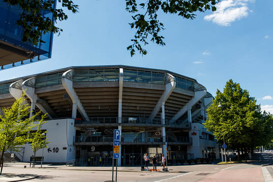 Exteriör av Gamla Ullevi