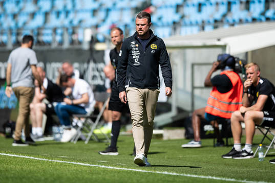Elfsborgs manager Jimmy Thelin