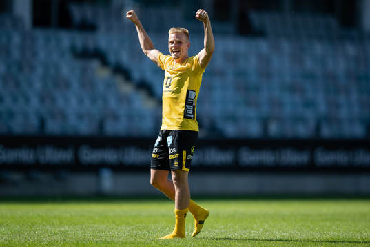 Elfsborgs Per Frick jublar