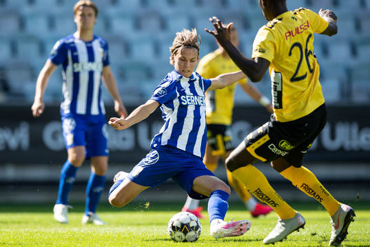 IFK Göteborgs Noah Alexandersson och Elfsborgs Marokhy