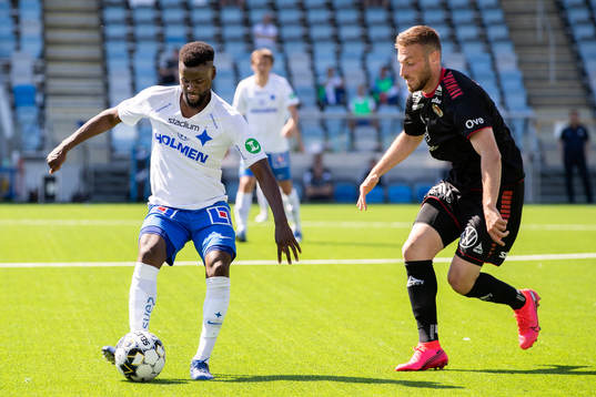 IFK Norrköpings Maic Sema och Kalmars Fidan Aliti