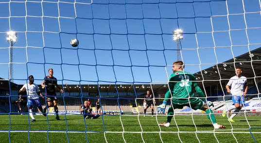 Mål 2-1 av IFK Norrköpings Christoffer Nyman förbi