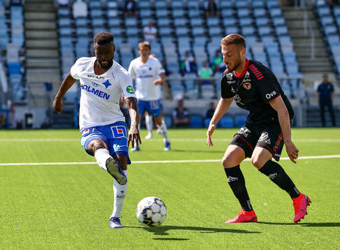 IFK Norrköpings Maic Sema och Kalmars Fidan Aliti