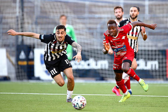 Sylvias Marwan Baze och Luleås Patrick Kpozo