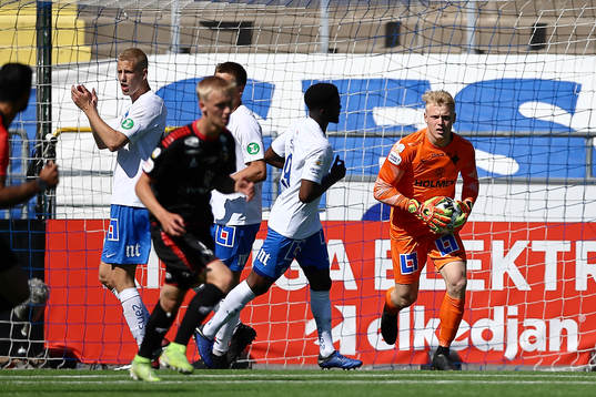 IFK Norrköpings Filip Dagerstål 0ch målvakt Isak