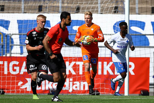IFK Norrköpings målvakt Isak Pettersson