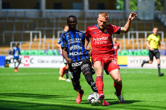 Sirius Nahom Girmai Netabay och Djurgårdens Nicklas