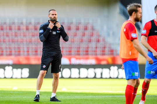 Helsingborgs tränare Olof Mellberg