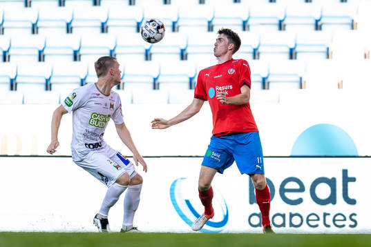 Varbergs Anton Liljenbäck och Helsingborgs Adam Eriksson