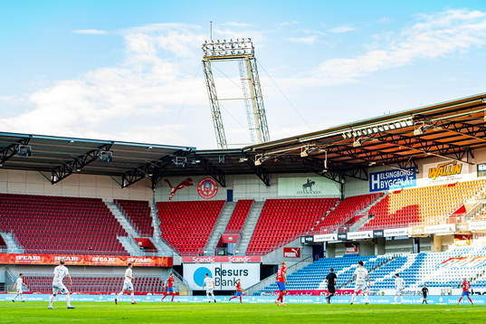 Interiör vy över Olympia