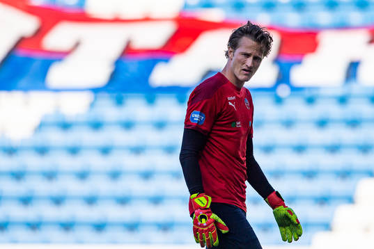 Helsingborgs målvakt Anders Lindegaard