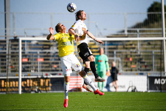 Falkenbergs Marcus Klingenberg Mathisen och Häckens Erik