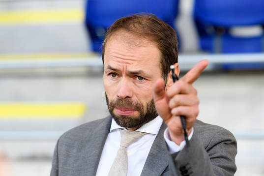 Häckens tränare Andreas Alm