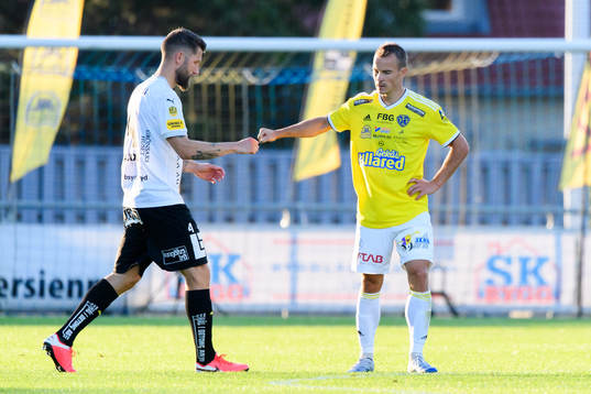 Häckens Joona Toivio och Falkenbergs Anton Wede
