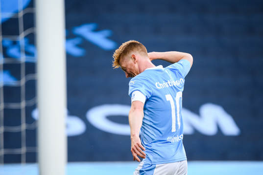 Malmö FFs Anders Christiansen jublar
