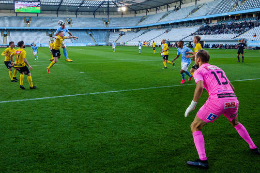 Malmö FFs Eric Larsson nickar
