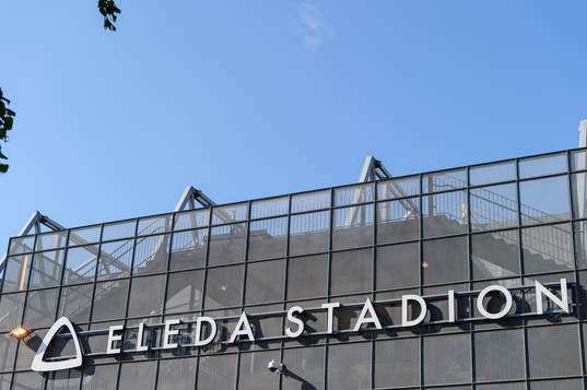 Exteriör över Elea Stadion